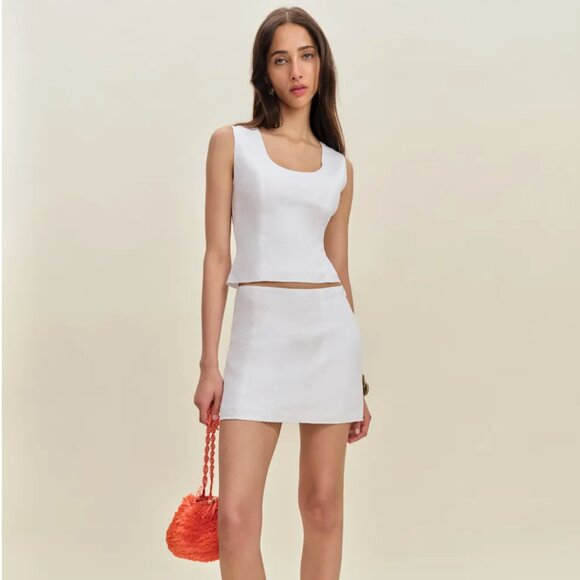 Lindsey Linen Two Piece - Picture 2 of 5